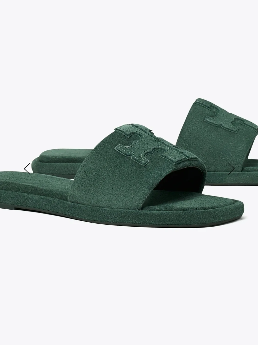 Tory Burch DOUBLE T SPORT SLIDE ‐ Warm Teal
